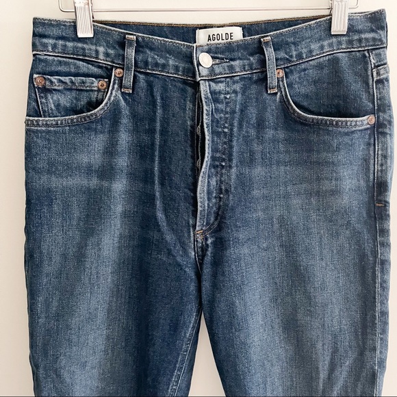 Agolde Nico High Rise Slim Fit Jeans - Picture 5 of 10
